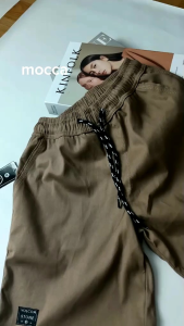 Celana Pendek Pria Boardshort Santai Twill Stretchy Melar