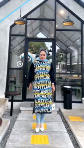LONG TUNIK WANITA LANICHA PAKAIAN WANITA MIDI DRESS KAOS TERBARU 2023