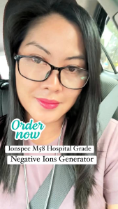 Original IonSpec Hospital Series M58 – ULTEM Material | Negative Ions Nano Silver Anti-UV Anti-Blue Light Anti-EMF
