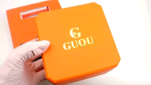 JAM TANGAN FASHION WANITA GUOU RANTAI STAINLESS STEEL / JAM TANGAN WANITA KASUAL TANGGAL AKTIF ANTI AIR FREE BOX DAN BATERAI CADANGAN