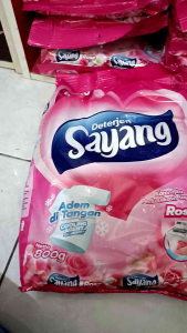 SAYANG Deterjen Sabun Cuci Bubuk Original / Rose / Lavender Hijab 770gr