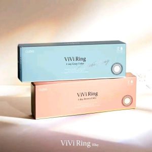 olens vivi ring brown daily lens 10p-1box (import from korea)