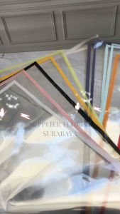 [5 LEMBAR] KERTAS BUNGA MIKA FRAME/WRAPPING PAPER/ WRAP BUNGA/FLOWER WRAP/PEMBUNGKUS KERTAS WATERPROOF