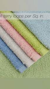 Hand and face towel 100% cotton ready new stock