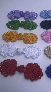 EFM Chinese Knots for Frog Buttons 1 Pair Closure Button DIY Crafts Traditional Sewing