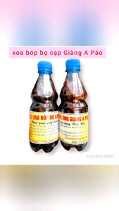 Thảo dược xoa bóp Bọ Cạp Sapa gia truyền của ông Giàng A Páo dùng cho đau nhức xương khớp đau lưng