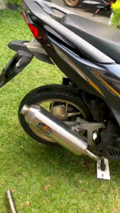 Knalpot Standar Racing CMS Sarangan Bor boran 38mm Vario Aerox Nmax Pcx160 Beat Scoopy Mio Lexi Original JIMSCO Stainles