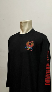 Kaos Pendek Pria Terbaru GRIB JAYA - Model Koas Pria Keren Baju Distro Hitam Combed