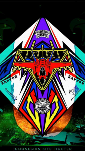 1 Pcs PESANAN KHUSUS Layangan Sukhoi Super Predators Cuspid Full Bambu Petung Size 56 Produk by Hobi Layangan Tuban 5.2