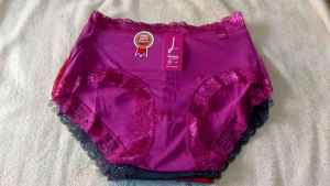 1PCS 3PCS CD CELANA DALAM WANITA LYDYLY KARET RENDA 045