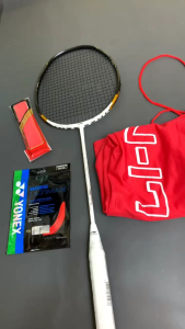 RAKET BADMINTON LINING SUPER 30-32 LBS SIAP PAKAI/FULLSET