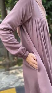 GAMIS RAYON TWILL PREMIUM IZMA MAXI ELEGANT ANGGUN DAILY OUTFIT 2025 BY GALLERY NAUREN