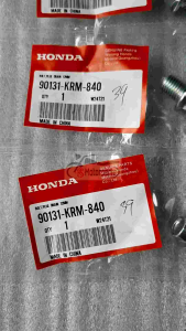 Honda Genuine Bolt Drain Plug Click 125i V1&V2&V3 Click 150i V1&V2 Beat Fi V1&V2 PCX