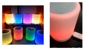 Speaker Bluetooth CL-671 TOUCH Lamp Colour / Speaker Lampu Tidur