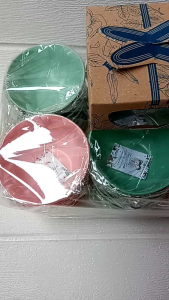 Mangkok Souvenir Pernikahan: 50 Pcs Soft Kemas Box Rustix