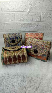 TAS SELEMPANG MINI MODEL KODAK/TAS BATIK SONGKET MINI/TAS ESTETIK WANITA/TAS ETNIK