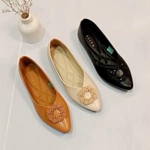 Aliyashoes Sepatu Flat Wanita Camellia