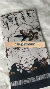 Sarung Batik Gus Iqdam Pria Dewasa Santri Kekinian Muslim Style Halus Rayon Super Grade Premium Tebal Printing