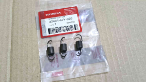 Clutch Spring for BeatFi BeatCarb Scoopy .. Honda Genuine Parts 3pcs Set CVT Clutch Spring for Automatic Motorcycle (22401- KVY-900) . Pt AHM Parts. 800 rpm