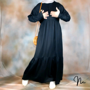 YURRI DRESS GAMIS by NONA RAYON TWILL PREMIUM