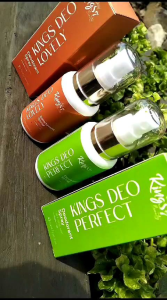 KINGS DEO PERFECT & LOVELY BPOM Deodorant Spray Premium