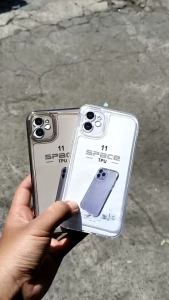 Softcase Original Space Tpu Oppo F1S/A59 Slicon Case Casing Clear Space Hitam Bening Transparan protec pro pelindung camera Original