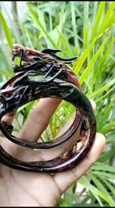 gelang akar bahar merah crsital tembus cahaya model baru kekinian