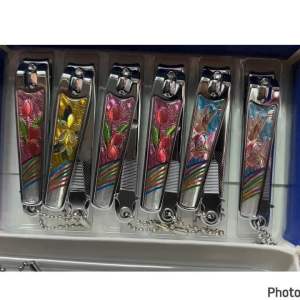 (12อัน) กรรไกรตัดเล็บขนาดใหญ่ มีตะไบในตัว ตัดคม แข็งแรง คละแบบ คละยี่ห้อ