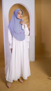Best seller Jilbab hijab kerudung bergo wanita dewasa jersey instan pyet kancing terbaru new terlaris terkini modern kekinian daily viral 2024 Arrafi AR 808 adem mudah di bentuk cantik pet antem bahan cantik bayar di tempat COD gratis ongkir