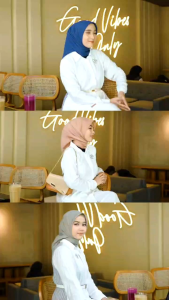 TAZIA blouse by Nadheera luxury blouse kemeja atasan wanita lengan panjang fashion atasan wanita terbaru