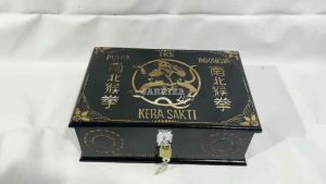 Kotak Mori Ukuran Besar Ikspi Kera Sakti Kayu Jati Motif Ukir (FREE UKIR NAMA)