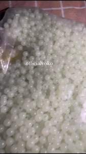Manik Bulat Glow In The Dark 6mm / 8mm (15gram)