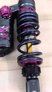 QJ MOTOR AX200S 285MM 305MM ABSORBER HYPERTECH SUPERFLY SUPRIMO REBOUND ADJUSTABLE AX200 LOWER MONO SHOCK LOWERED 315MM ORI ADJUST SOFTER