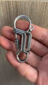 Móc khoá thủ công inox 304 loại thông dụng