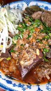 พริกน้ำเงี้ยวสูตรดั้งเดิมนัวร์ๆ200กรัม