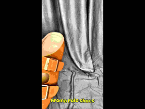 AROMA POLO Ladies Comfort Half Cover Sandal (AP26-130) Col: (CAM/API) Size:(36-41)