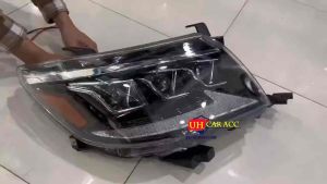 Toyota Hilux Vigo Champ 2012-2014 Led Projector Head Lamp Headlamp Headlight Light With Running Signal