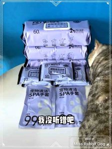 Huibaili big Mac Pet Wet Wipes Wet Tissue for Pet Coconut Flavor Deodorizat Wet Tissue DOG CAT惠百利巨无霸宠物湿巾加大加厚猫咪狗狗椰奶味除臭清洁巾