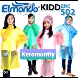 JAS HUJAN PONCHO ANAK ELMONDO CERIA KIDD 502