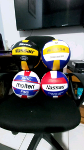Bola Voli MOLTEN Super Gold & Pilihan Bonus Pompa Angin