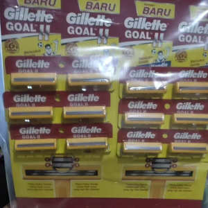 Alat cukur GILLETE gool kuning 24pcs/pisau cukur