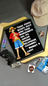 Kaos karakter one piece kaos one piece kaos kata kata one piece kaos Luffy one piece quotes quote one piece Karakter kaos admstore27 kaos adm27