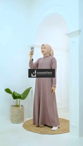 GAMIS ZUNEEY BY ANNASHIHAH. ABAYA POLOS PREMIUM