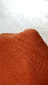 ผ้าคลุมไหล่พระ สีแก่นบวร  เนื้อหนานิ่ม ทอลาย ผ้าคลุมไหล่พระ