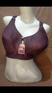 3 pcs Bh jumbo bra sport big size ukuran 44 46 48 50 52 besar tanpa busa tanpa kawat kait 3 ld 120 cm
