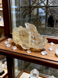 clear Quartz citrine smoky quartz crystal decorations of longgui