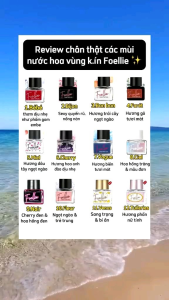 Nước hoa Foelliee Hàn Quốc Perfume Mẫu Mới 5ml & 10ml xịt thơm