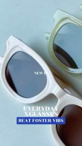 EVERYDAY แว่นกันแดด รุ่น Beat Foster Vibs กรอบอะซิเตท กันแดดUV400 สนุก สีสันการเดินทาง