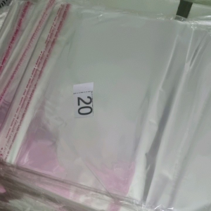 Plastik opp seal baju plastik bungkus baju