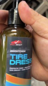 BRIGHT CHEM Tire Cream Matte Finish (250 ml)